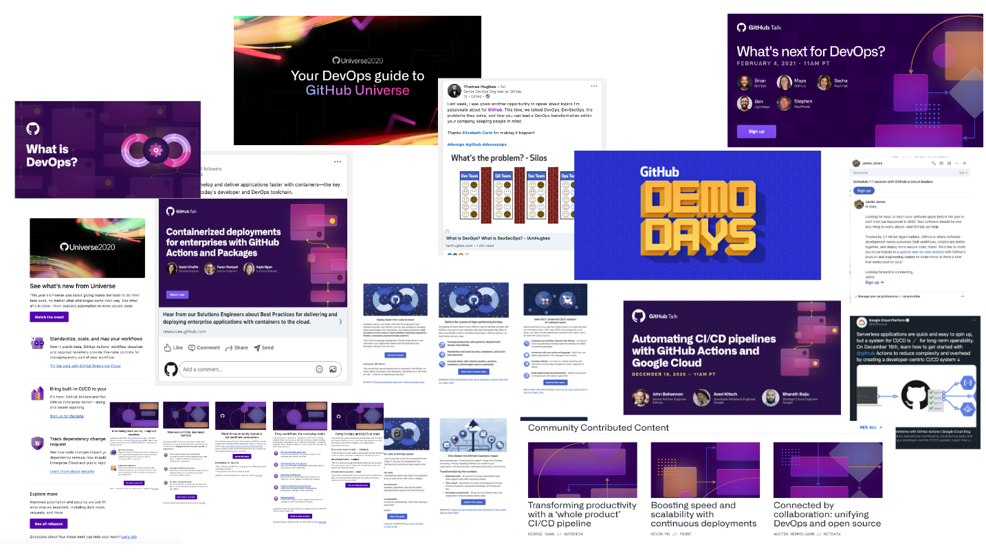 GitHub DevOps campaign