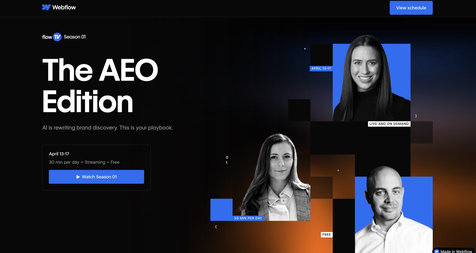 FlowTV Season 1: The AEO Edition